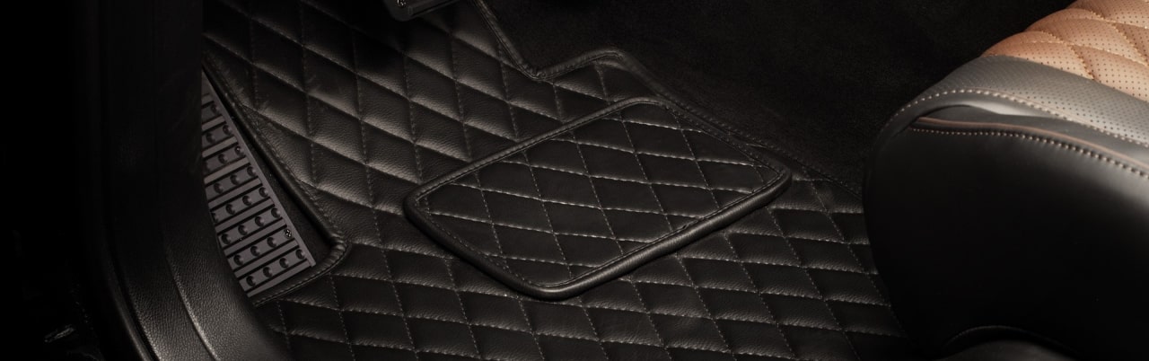 Автомобильные коврики из экокожи 3D Автомобильные коврики из экокожи 3D